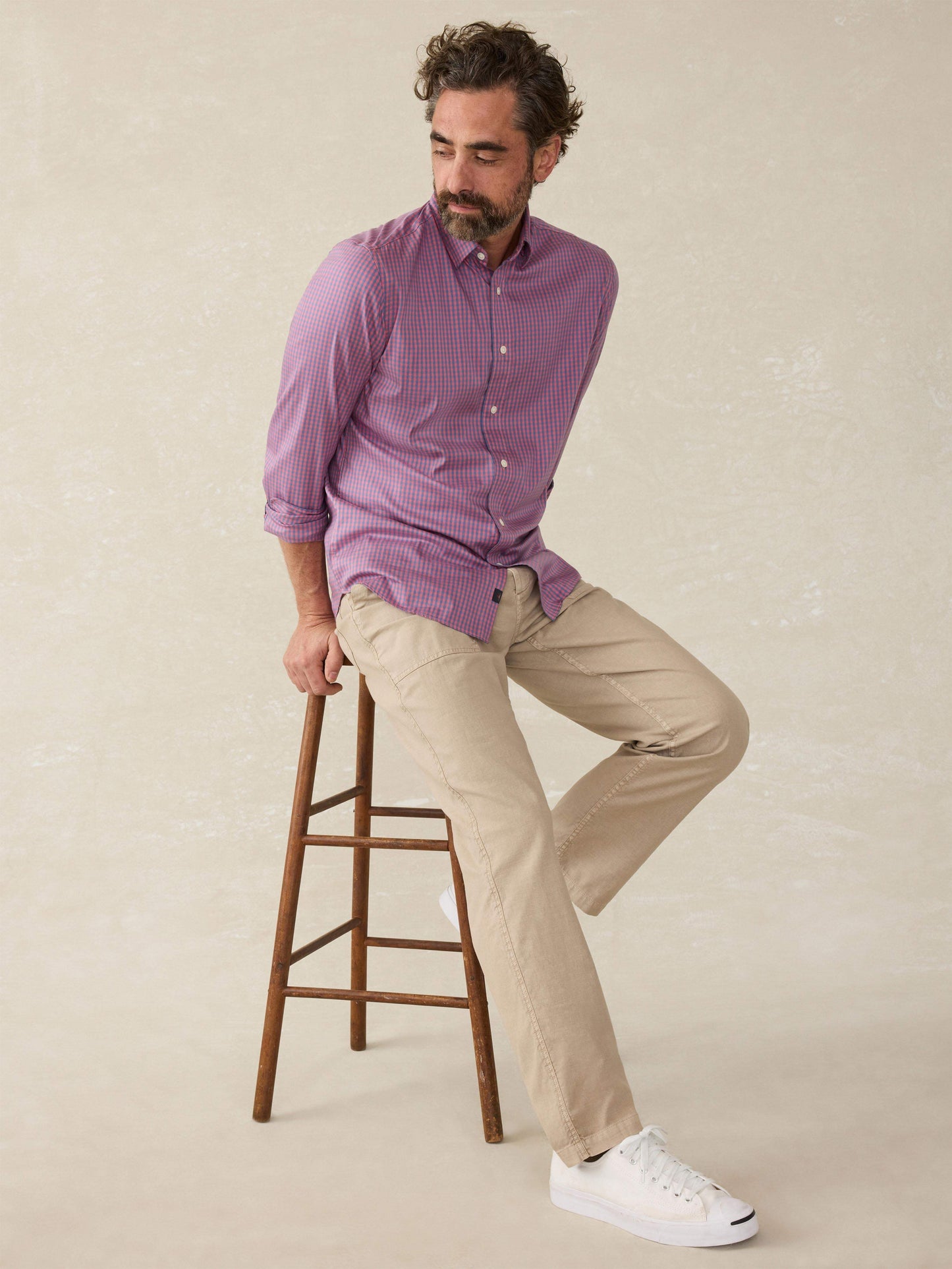 The Movement™ Shirt - Blue Rose Gingham