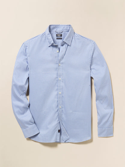 The Movement™ Shirt (Tall) - Light Blue Gingham