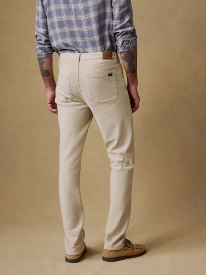 Stretch Terry 5-Pocket Pant - Stone