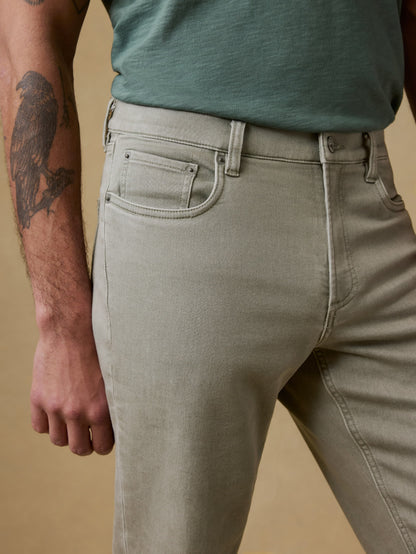 Stretch Terry 5-Pocket Pant - Coastal Sage