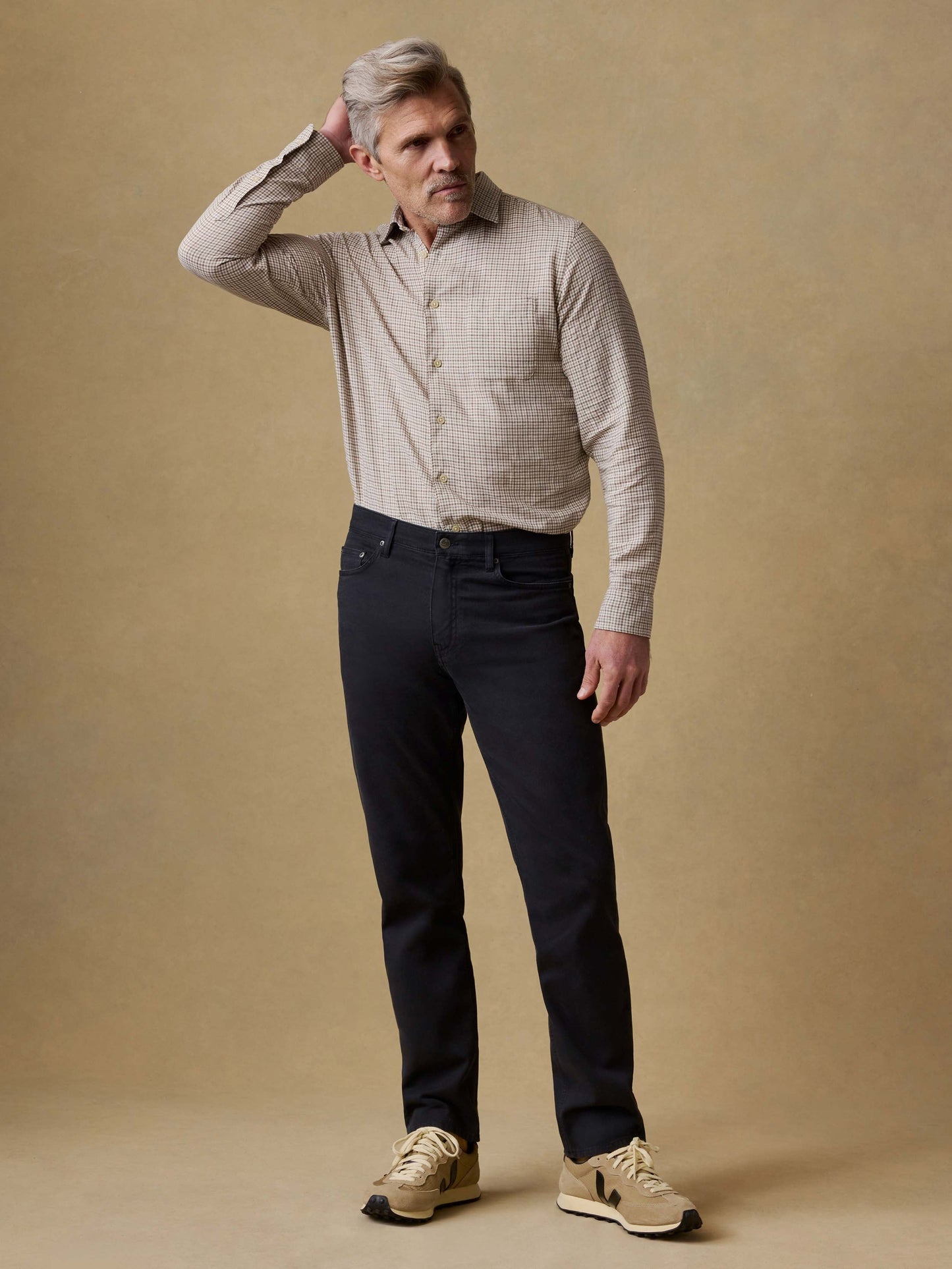 Reserve Twill 5-Pocket Pant - Ridge Black