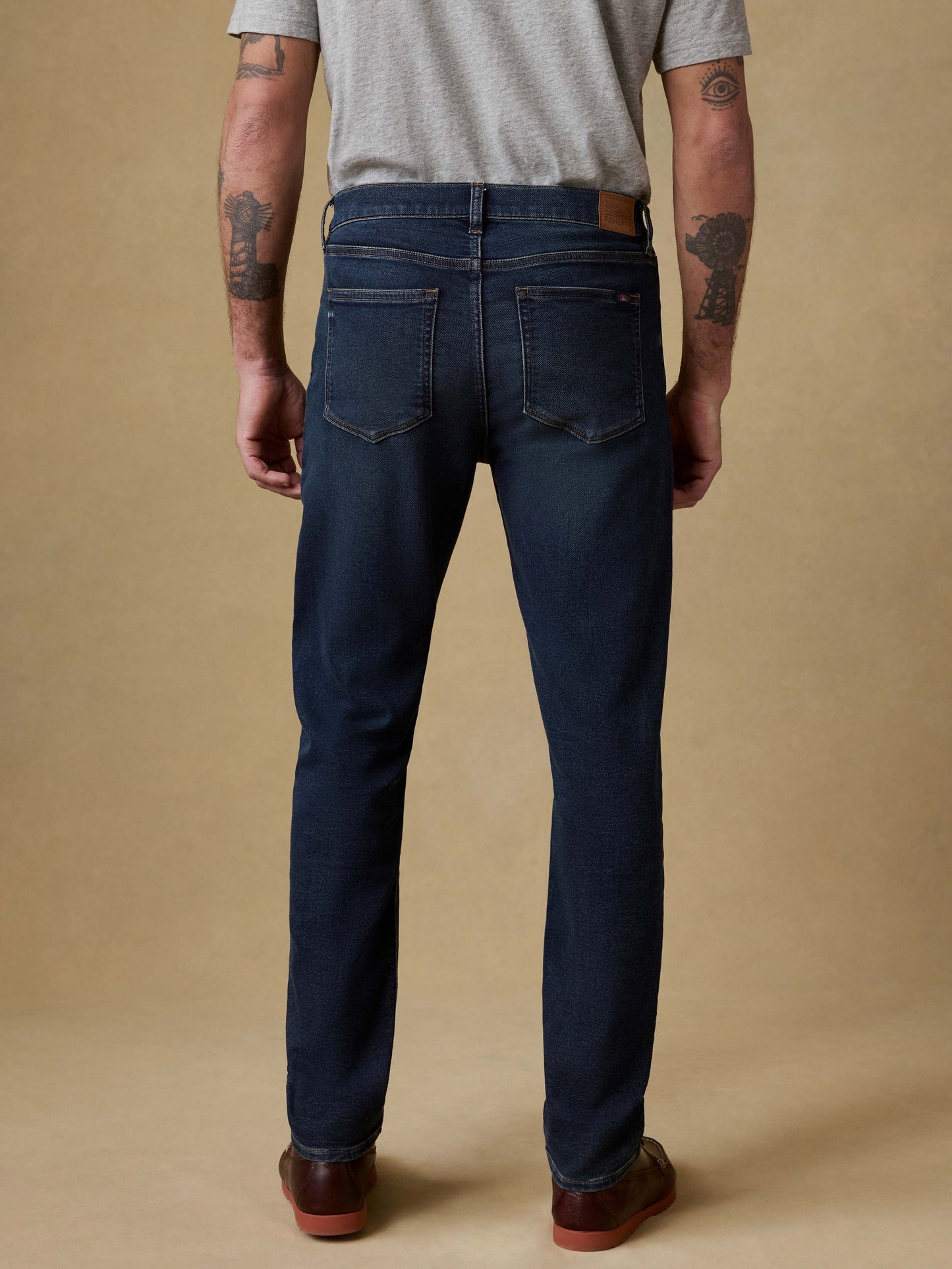 Stretch Terry Indigo 5-Pocket - Belmar Coast Wash