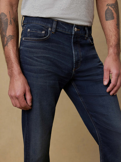 Stretch Terry Indigo 5-Pocket - Belmar Coast Wash