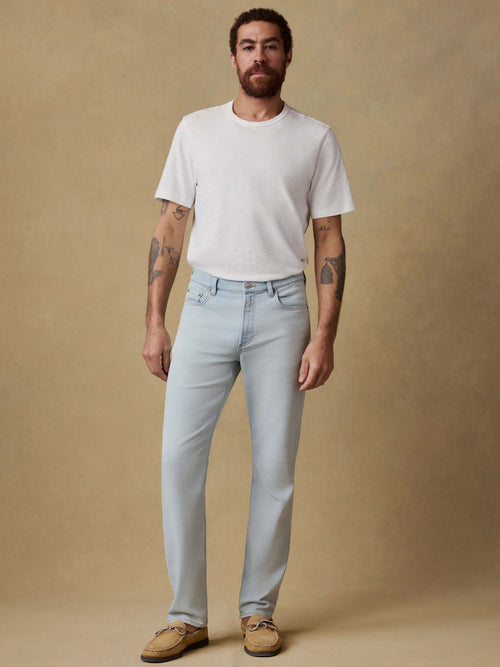 Stretch Terry Indigo 5-Pocket - Riverbend Wash