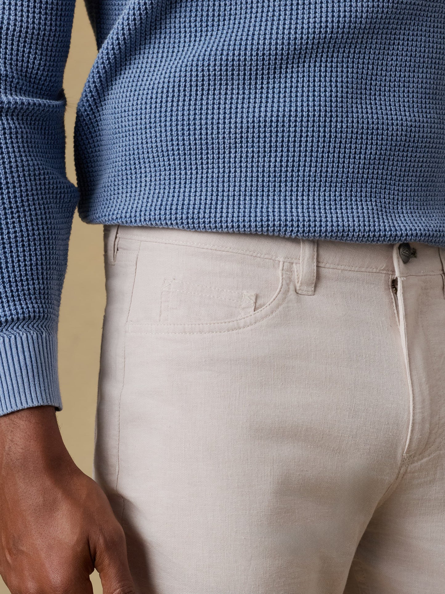 Movement™ Linen 5-Pocket Pant - Dorset Sand