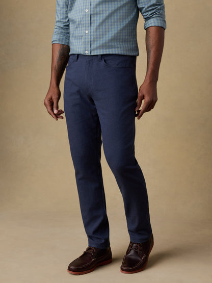 Movement™ Linen 5-Pocket Pant - Deep Sea Navy