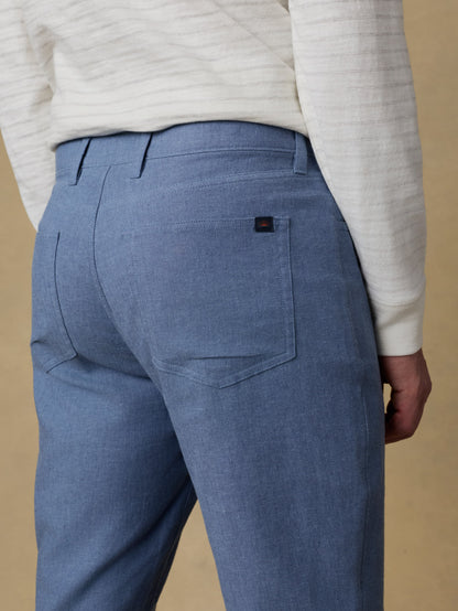 Movement™ Linen 5-Pocket Pant - Dusk Blue