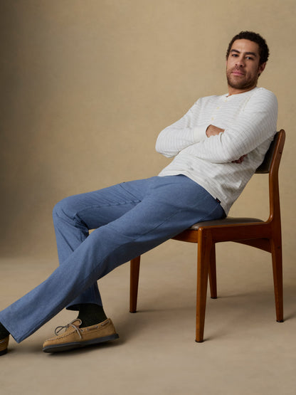 Movement™ Linen 5-Pocket Pant - Dusk Blue
