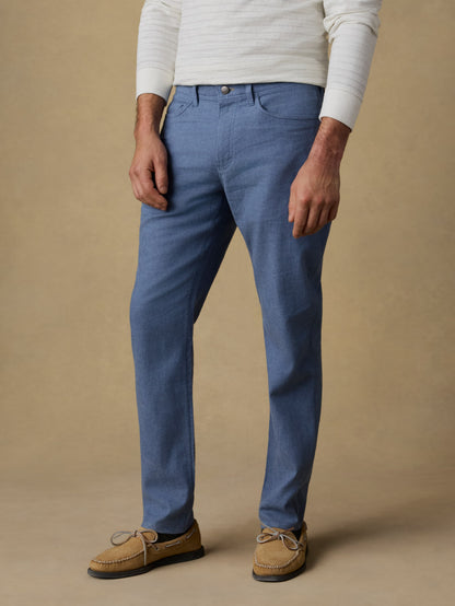 Movement™ Linen 5-Pocket Pant - Dusk Blue