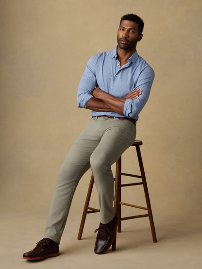Movement™ Linen 5-Pocket Pant - Sage Cliff