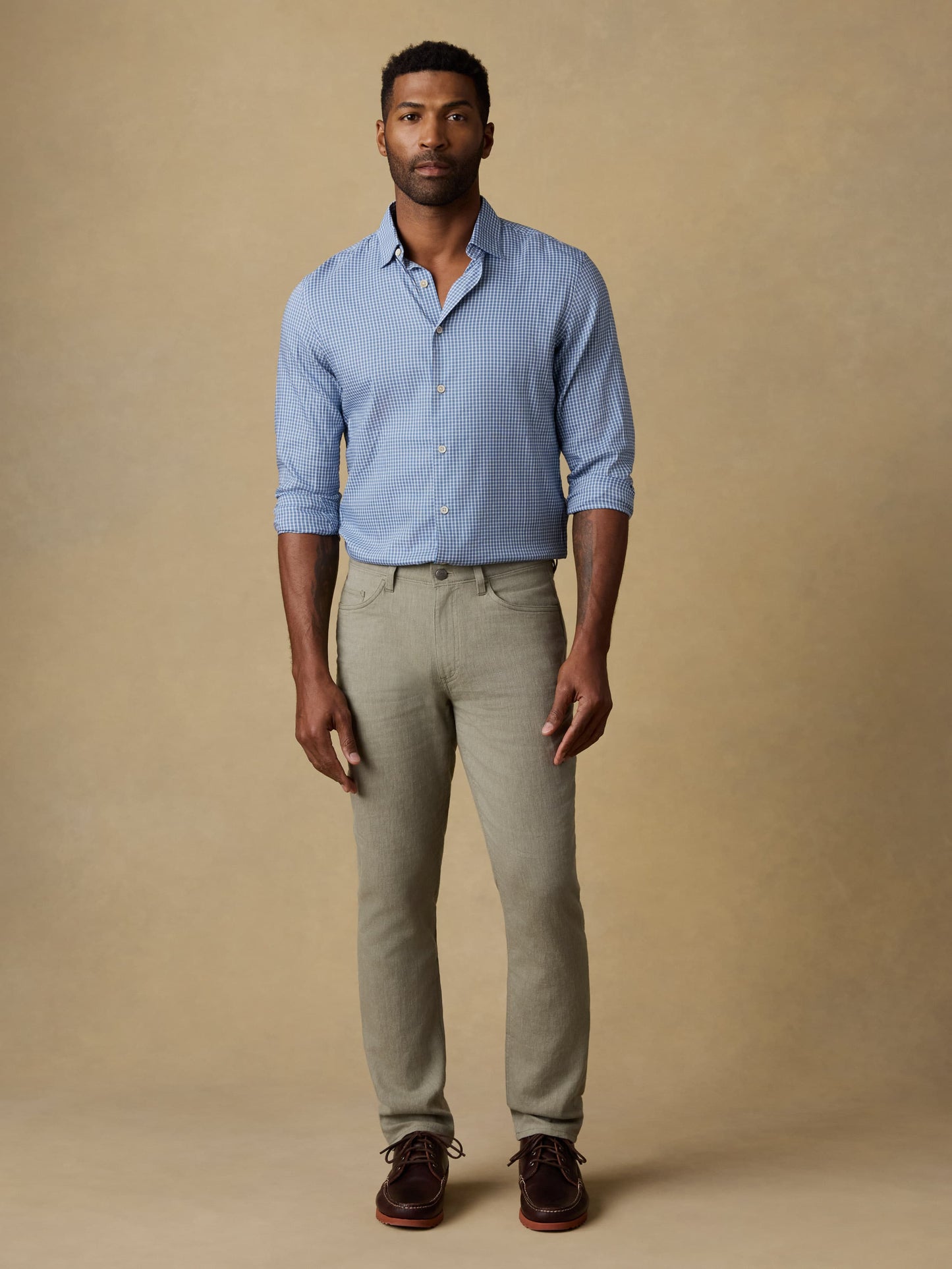 Movement™ Linen 5-Pocket Pant - Sage Cliff