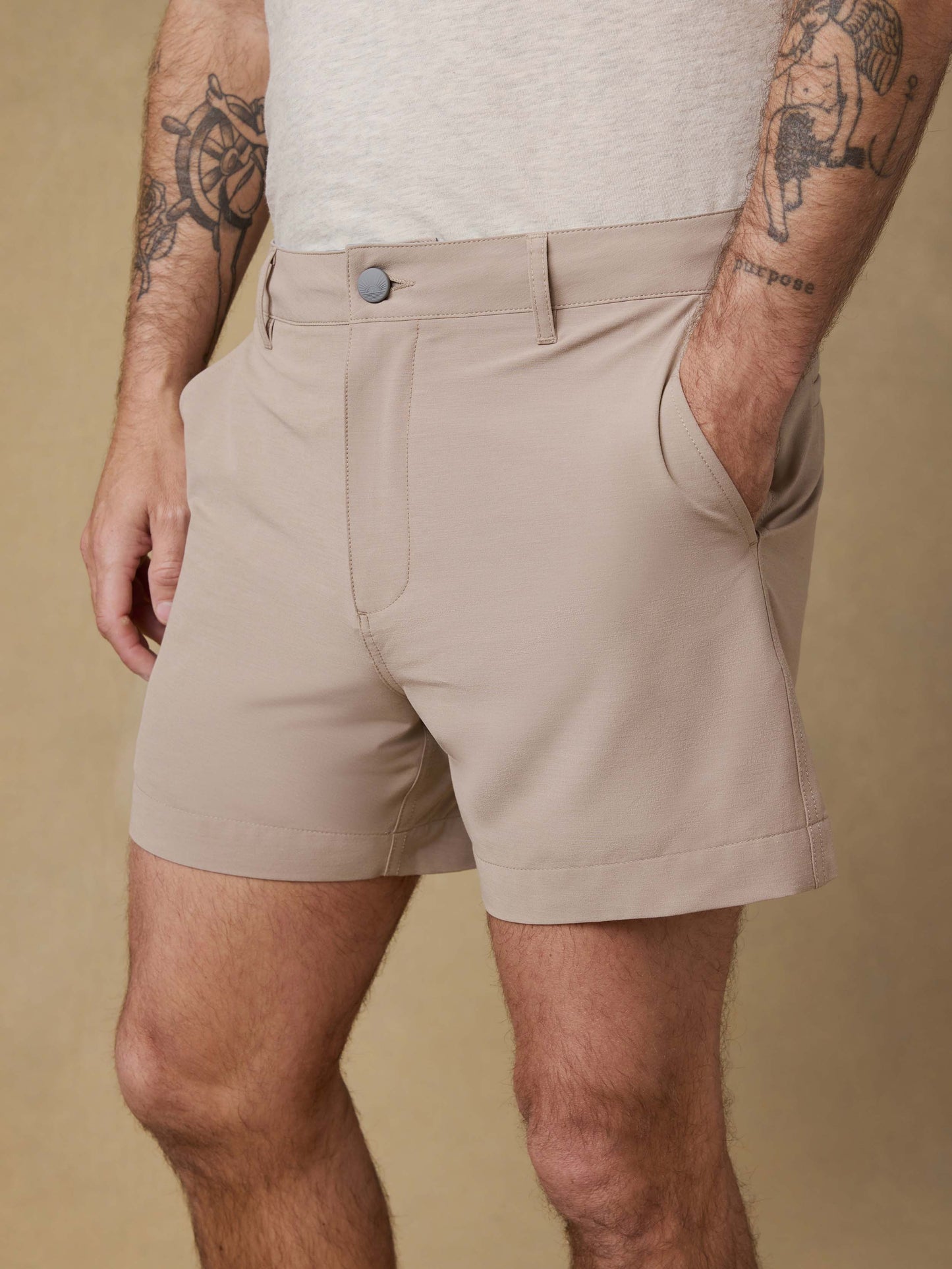 All Day™ Short (5") - Khaki