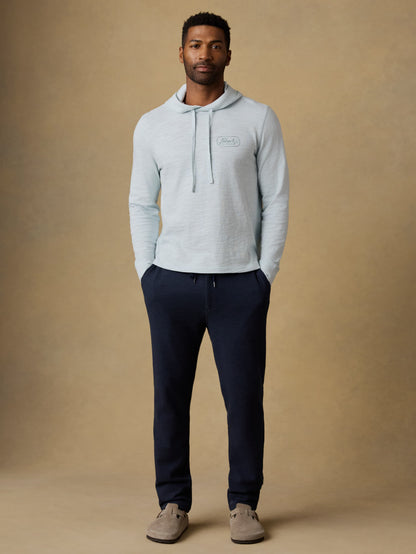 Highland Knit Pant - Navy Ridge Melange