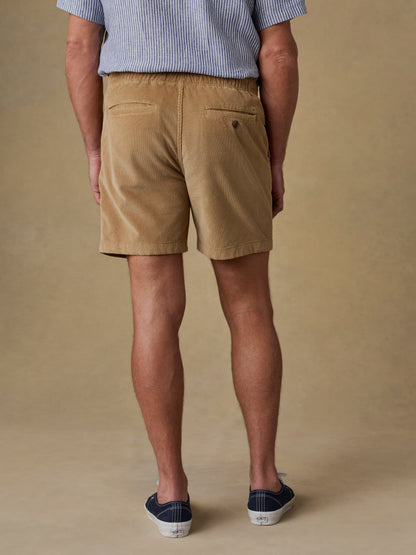 Essential Corduroy Short - Dark Sand