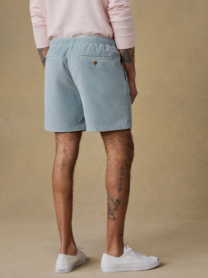 Essential Corduroy Short - Hull Teal