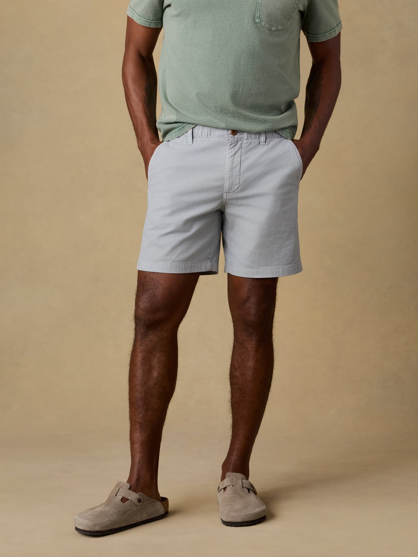 Reserve Chino Short - Rocky Grey