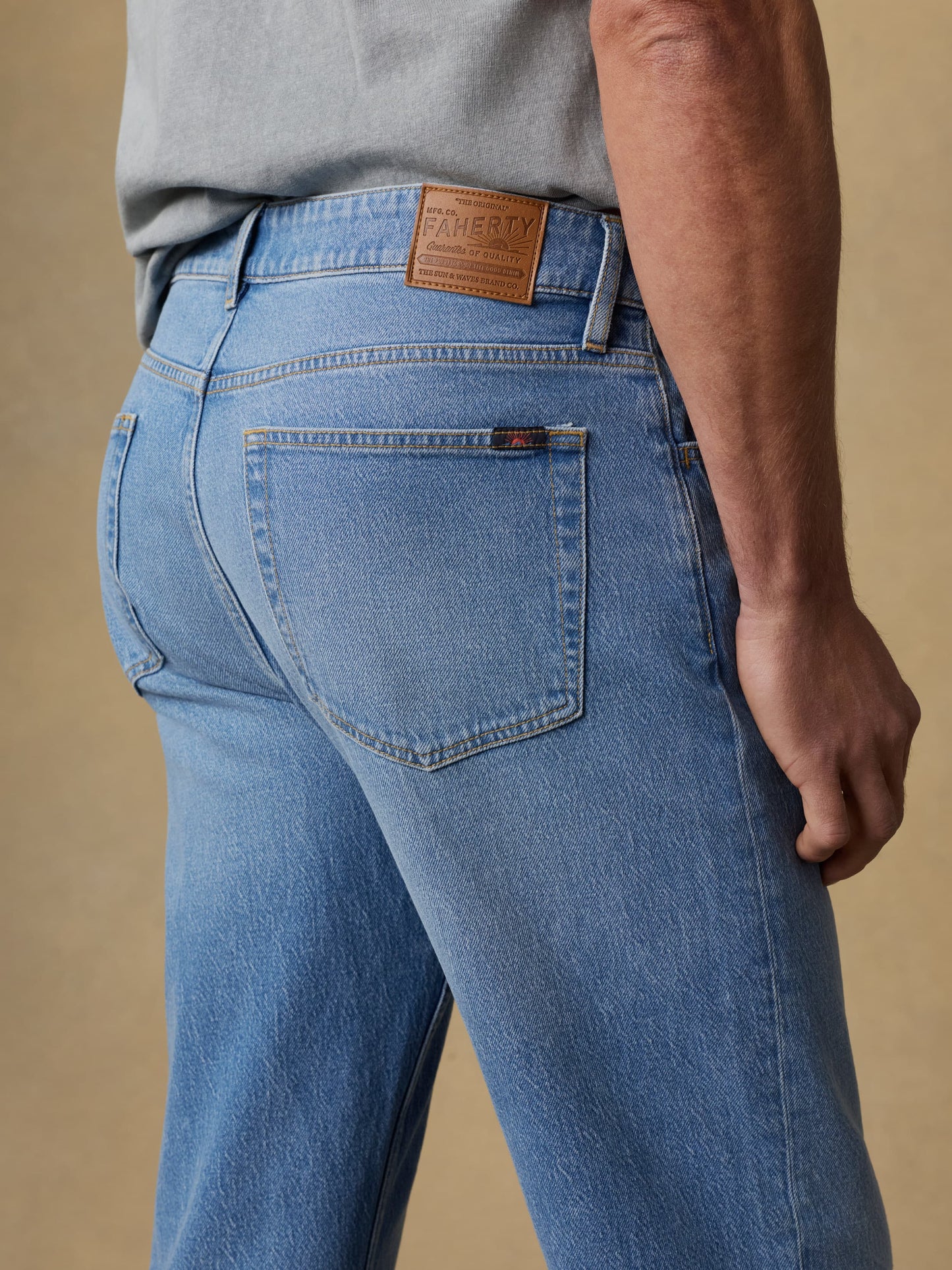 Original Cotton Denim Pant - Bay Drift Wash