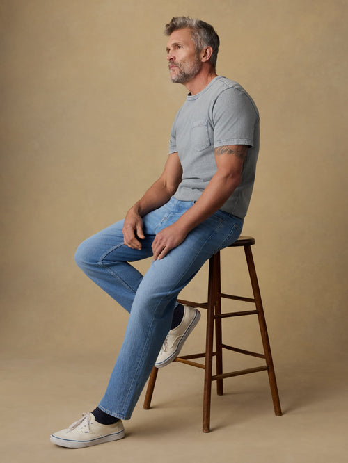 Original Cotton Denim Pant - Bay Drift Wash