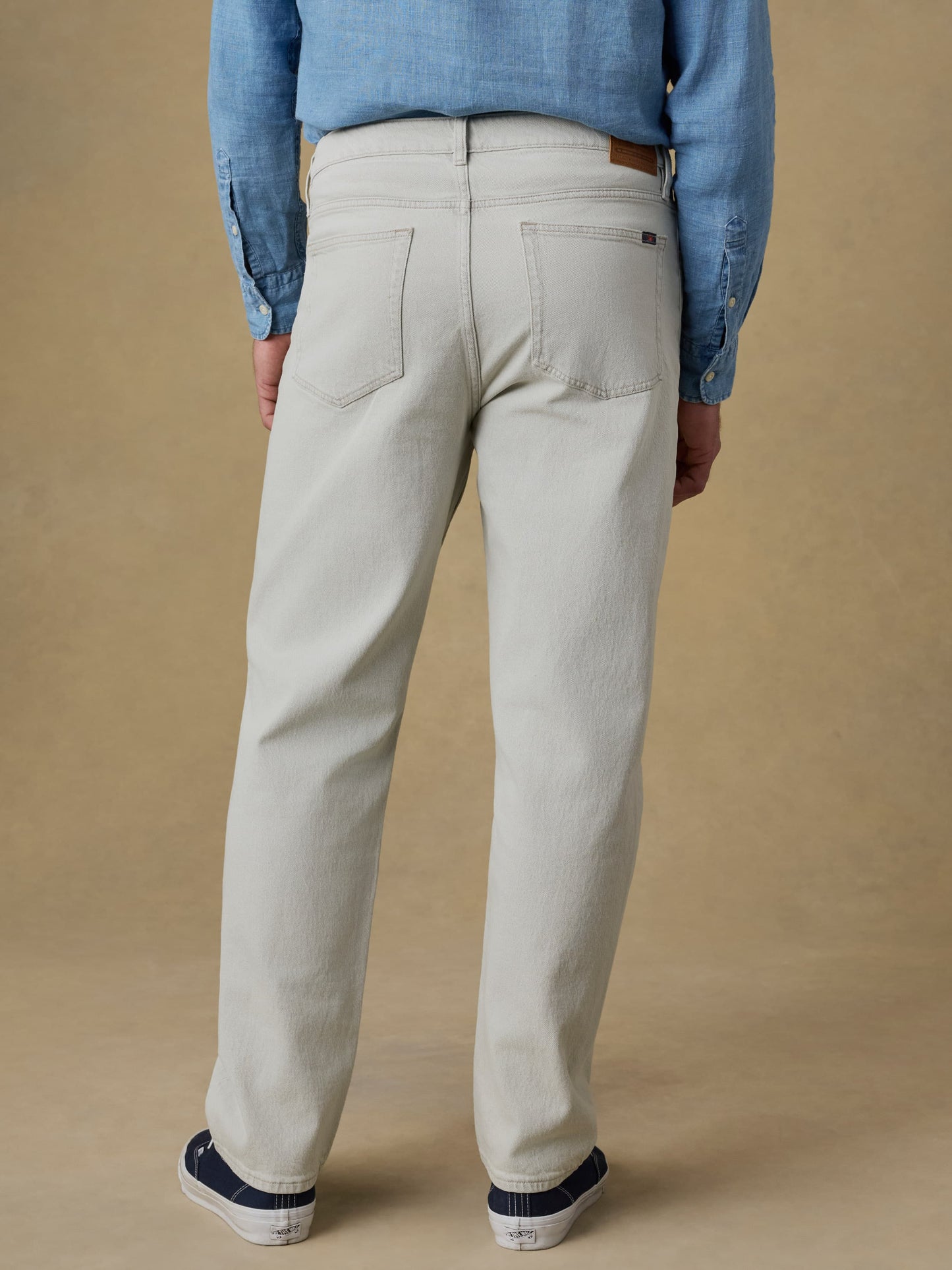 Organic Cotton Denim Pant - Birch