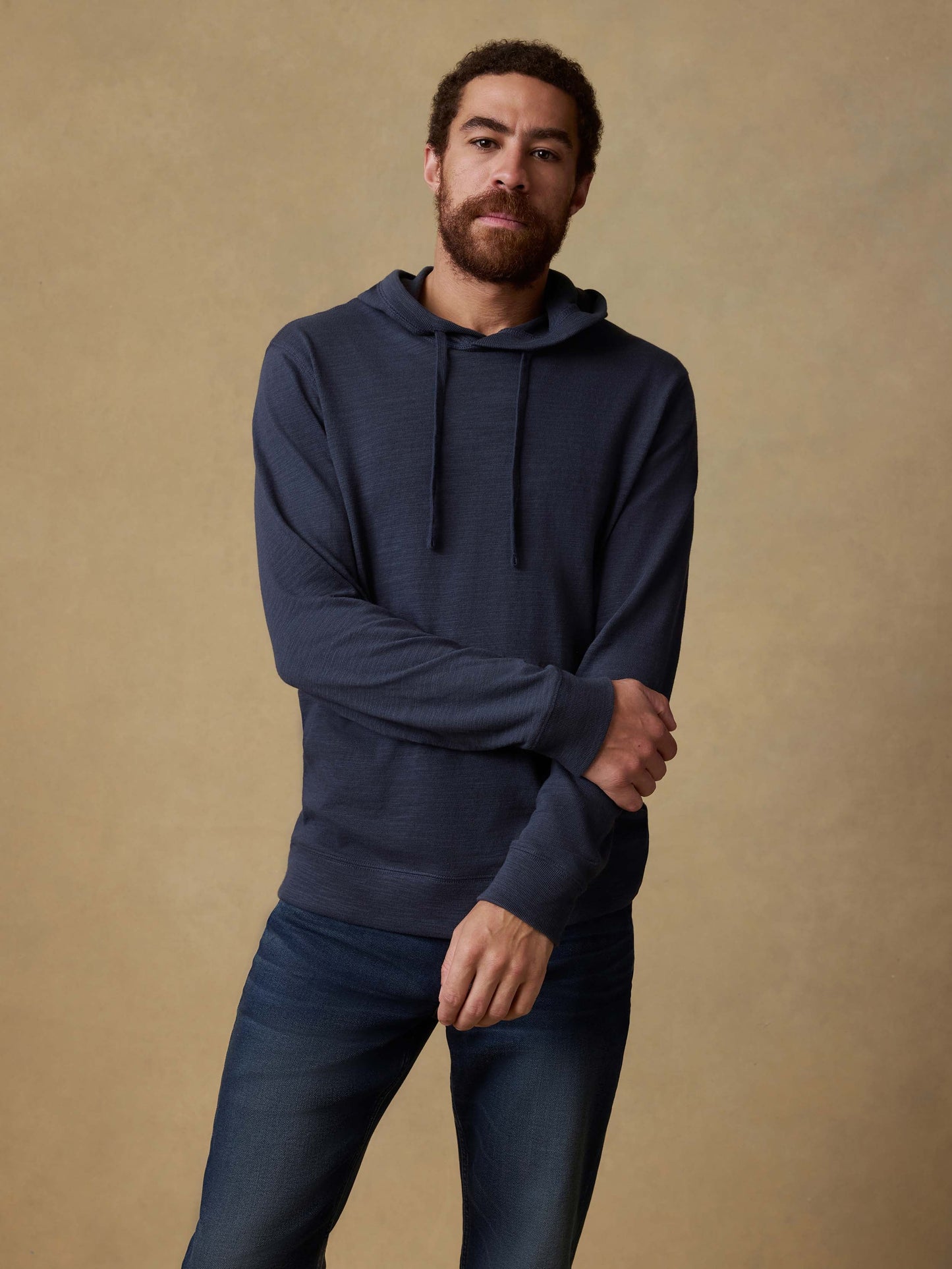 Sunwashed Organic Hoodie - Blue Nights