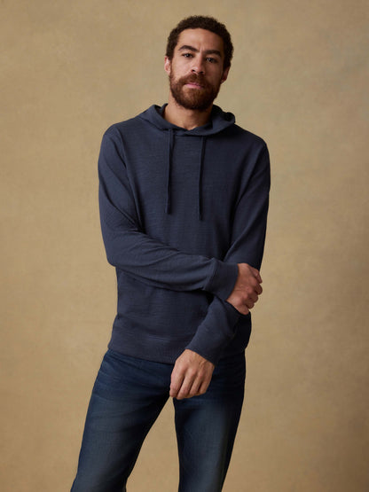 Sunwashed Organic Hoodie - Blue Nights