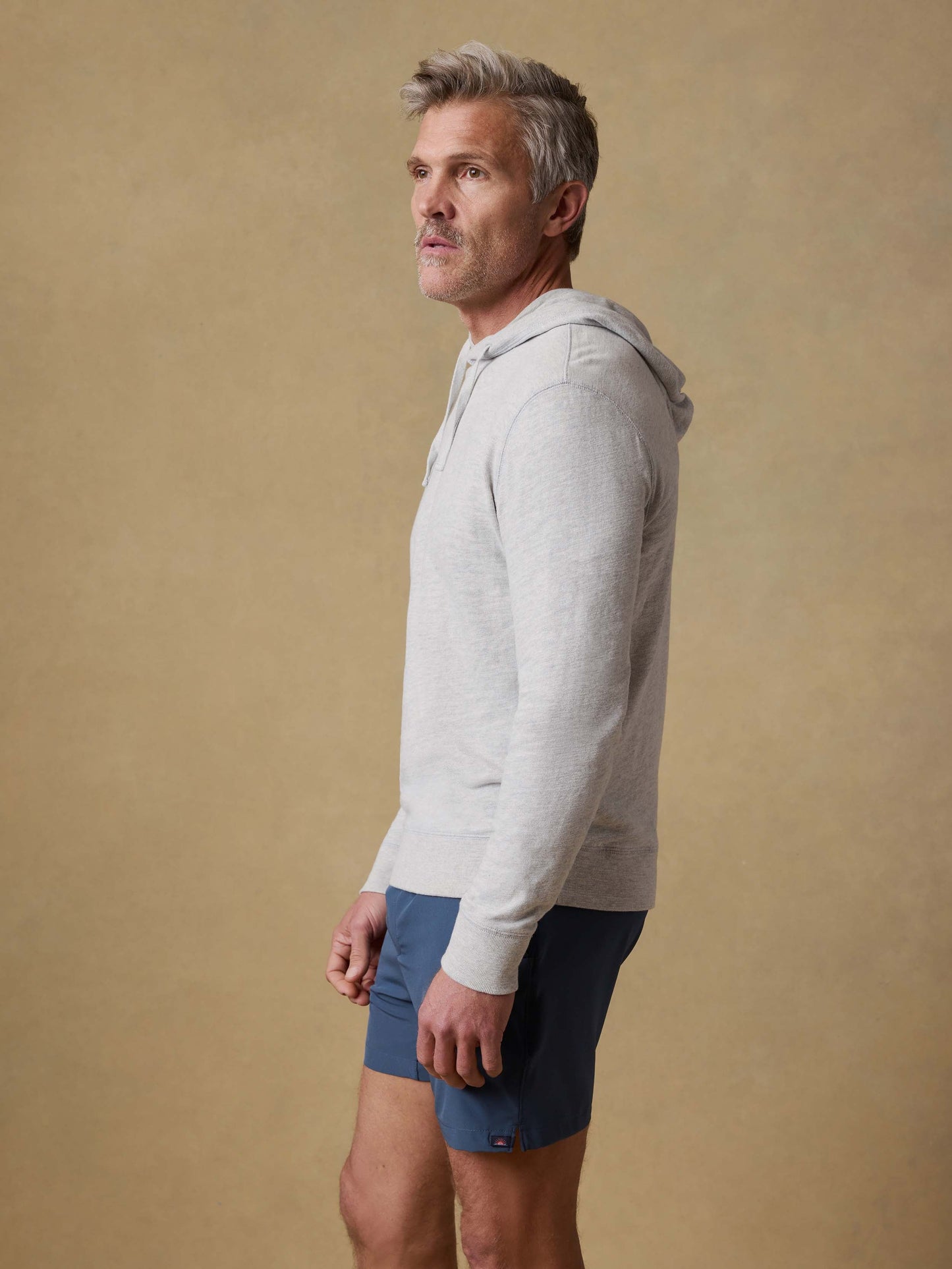 Sunwashed Organic Hoodie - Light Grey Heather