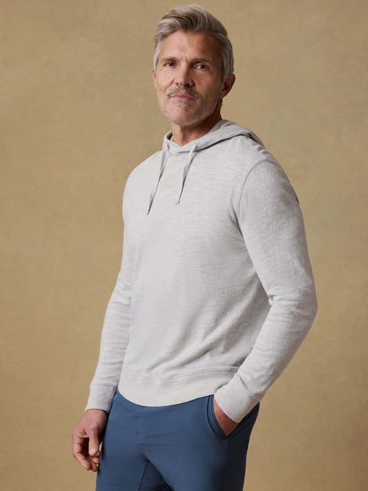Sunwashed Organic Hoodie - Light Grey Heather