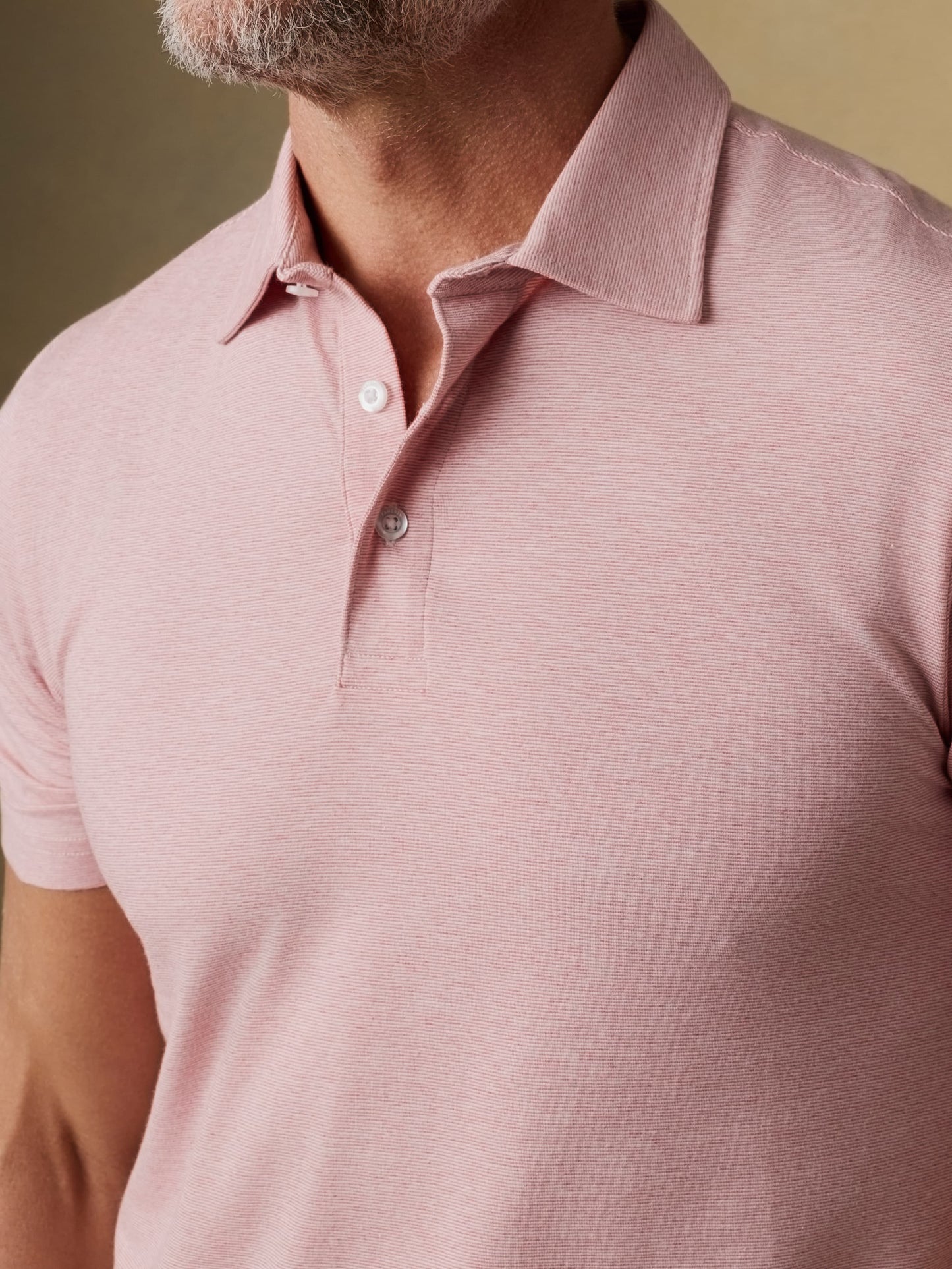 Short-Sleeve Movement™ Polo - Ivory Rose Feeder