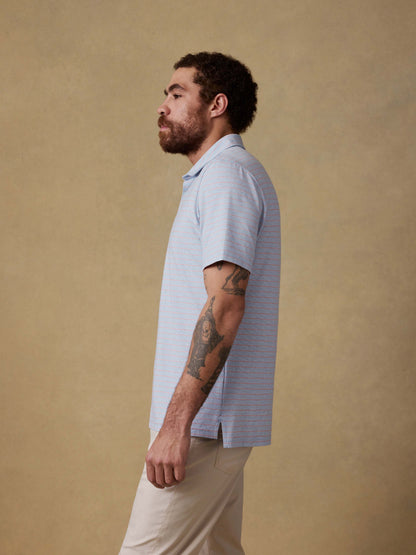 Short-Sleeve Movement™ Polo - Vista View Stripe