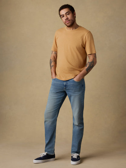 Sunwashed Regenerative Tee - Field Brown