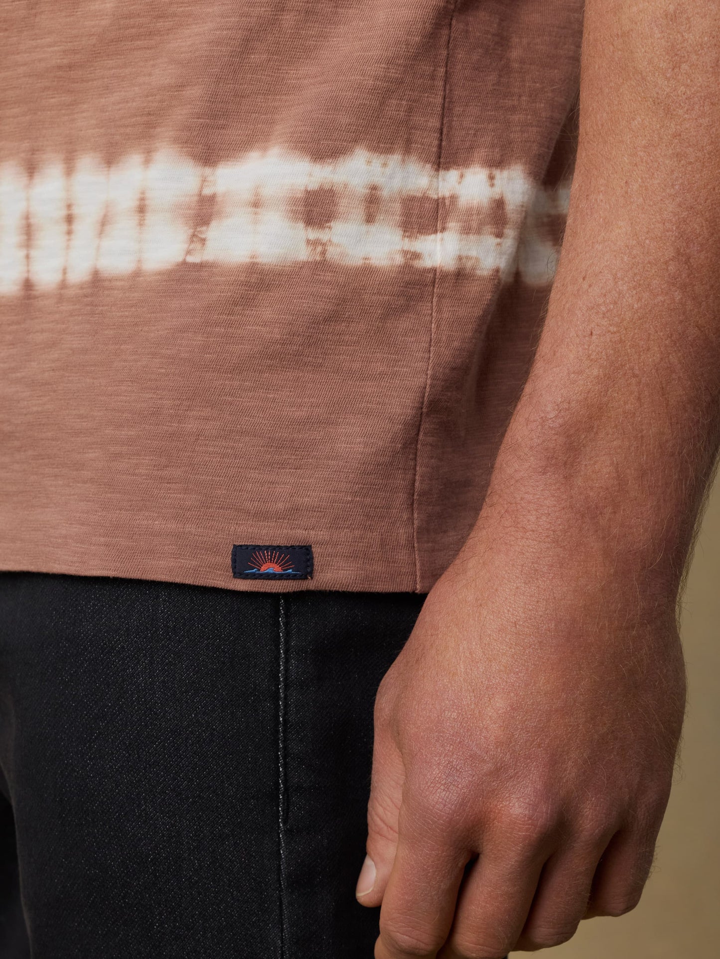 Sunwashed Regenerative Tee - Red Ravine Tie Dye