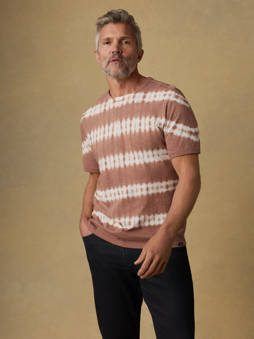 Sunwashed Regenerative Tee - Red Ravine Tie Dye