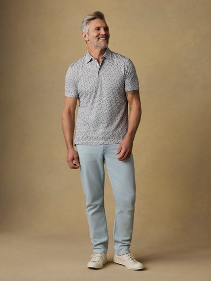 Short-Sleeve Movement™ Pique Polo - Olive Palm Beach