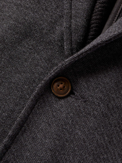 Inlet Knit Blazer - Black Sky Melange