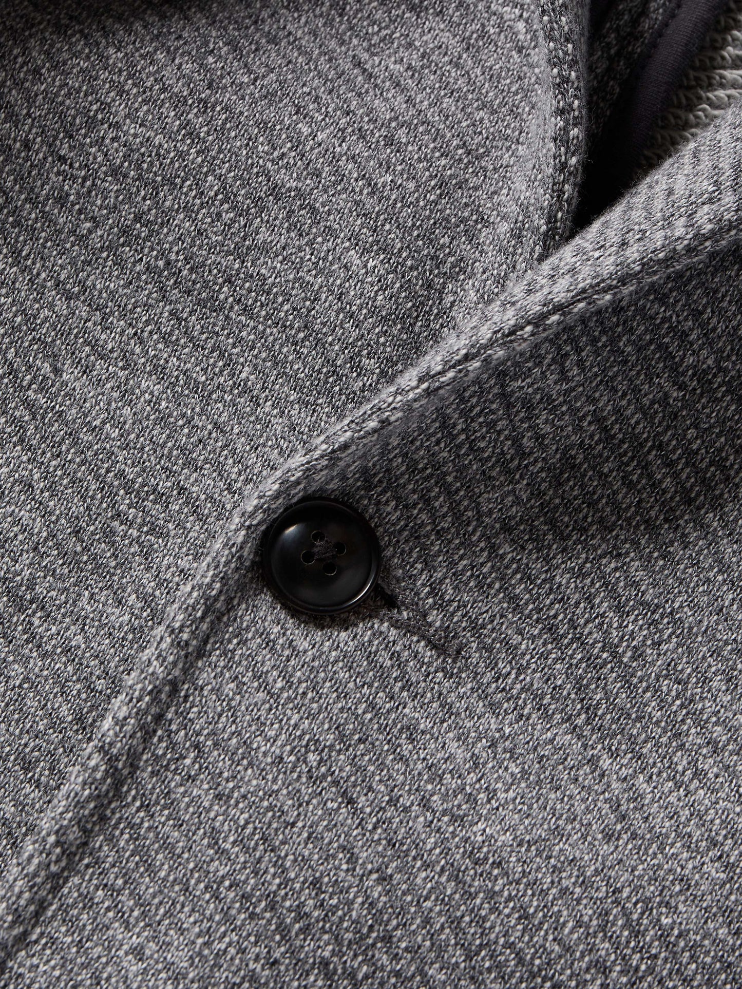 Inlet Knit Blazer - Medium Grey Melange