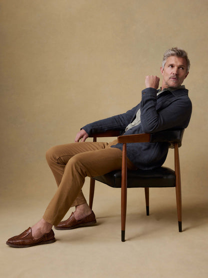 Herringbone Studio Jacket - Polar Night Herringbone