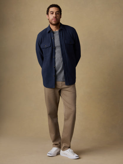 Highland Knit CPO - Navy Ridge Melange