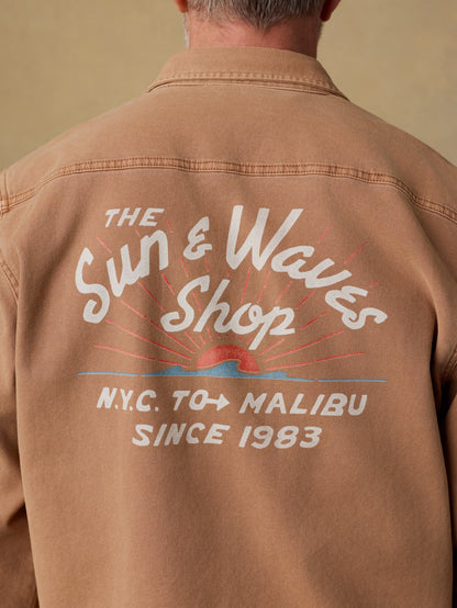 Surf Shop Sunwashed Canvas CPO - Dijon