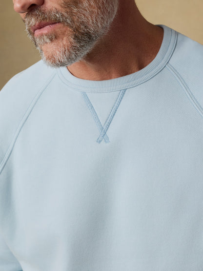 High Standard Fleece Crewneck - Blue Brook