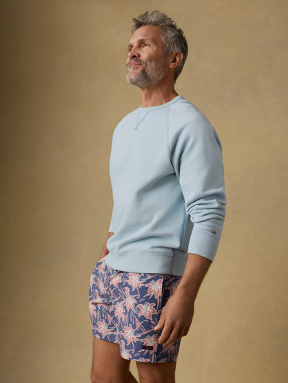 High Standard Fleece Crewneck - Blue Brook