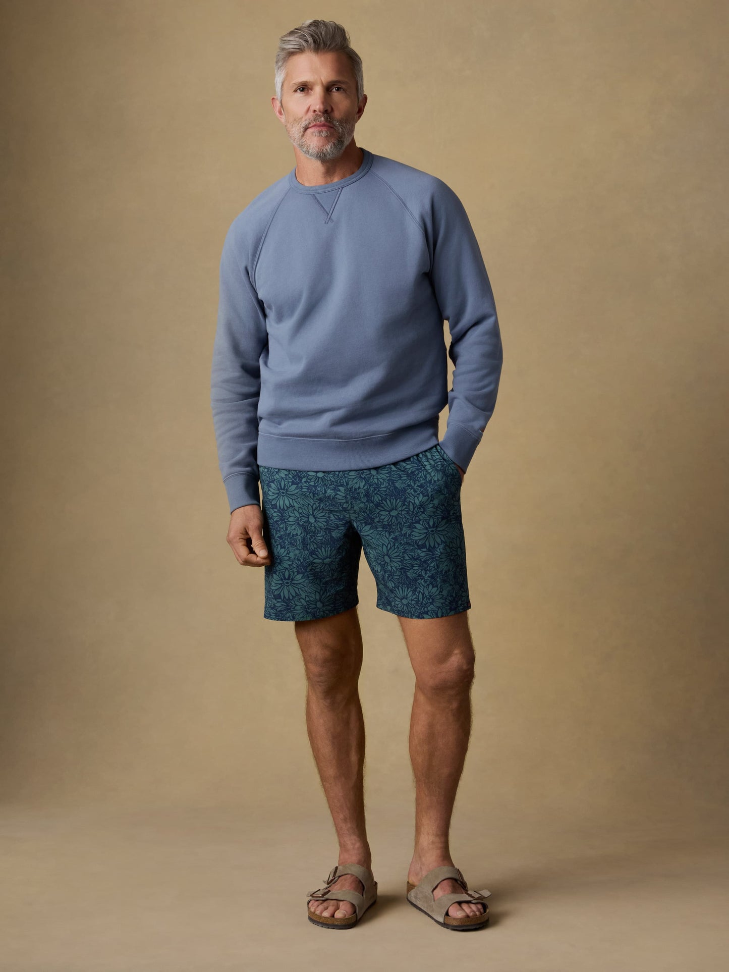 High Standard Fleece Crewneck - Flint