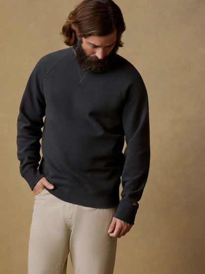 High Standard Fleece Crewneck - Mountain Black