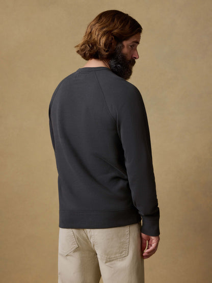 High Standard Fleece Crewneck - Mountain Black