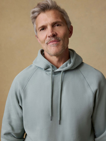High Standard Fleece Hoodie - Aspen Green