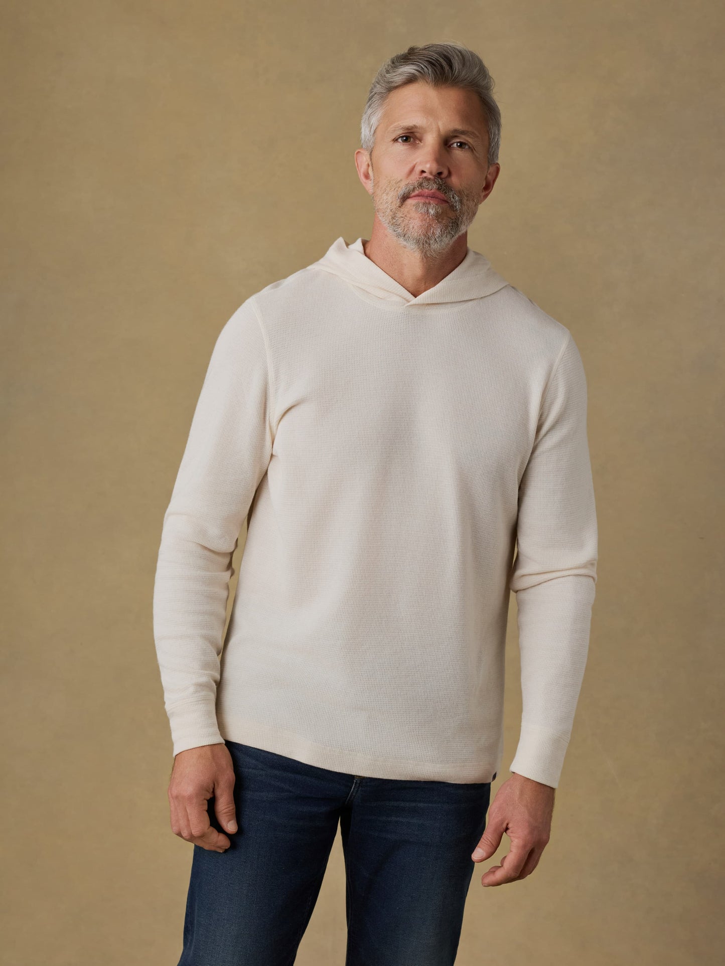 Waffle Hoodie - Whitecap