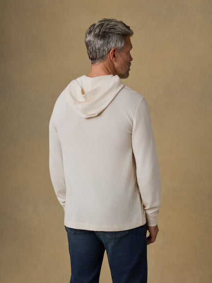 Waffle Hoodie - Whitecap
