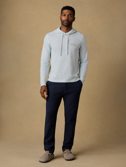 Surf Shop Sunwashed Organic Hoodie - Sky