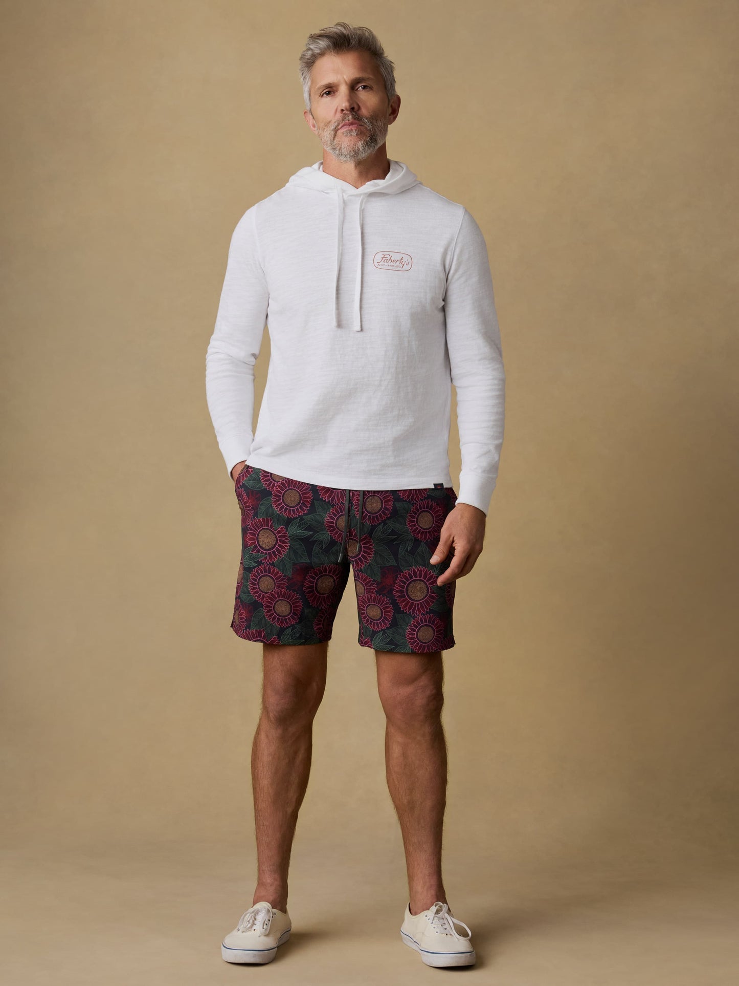Surf Shop Sunwashed Organic Hoodie - White