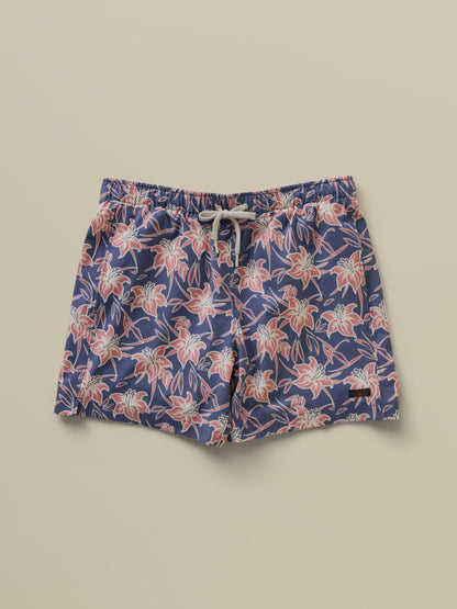 All Day™ Trunk (6") - Navy Red Lotus