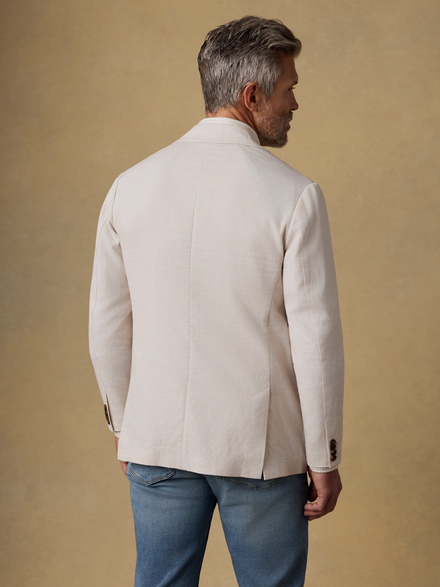 Movement™ Linen Blazer - Dorset Sand